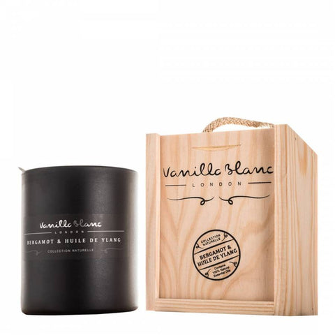 Vanilla Blanc Bergamot & Huile de Ylang Matt Edition Candle