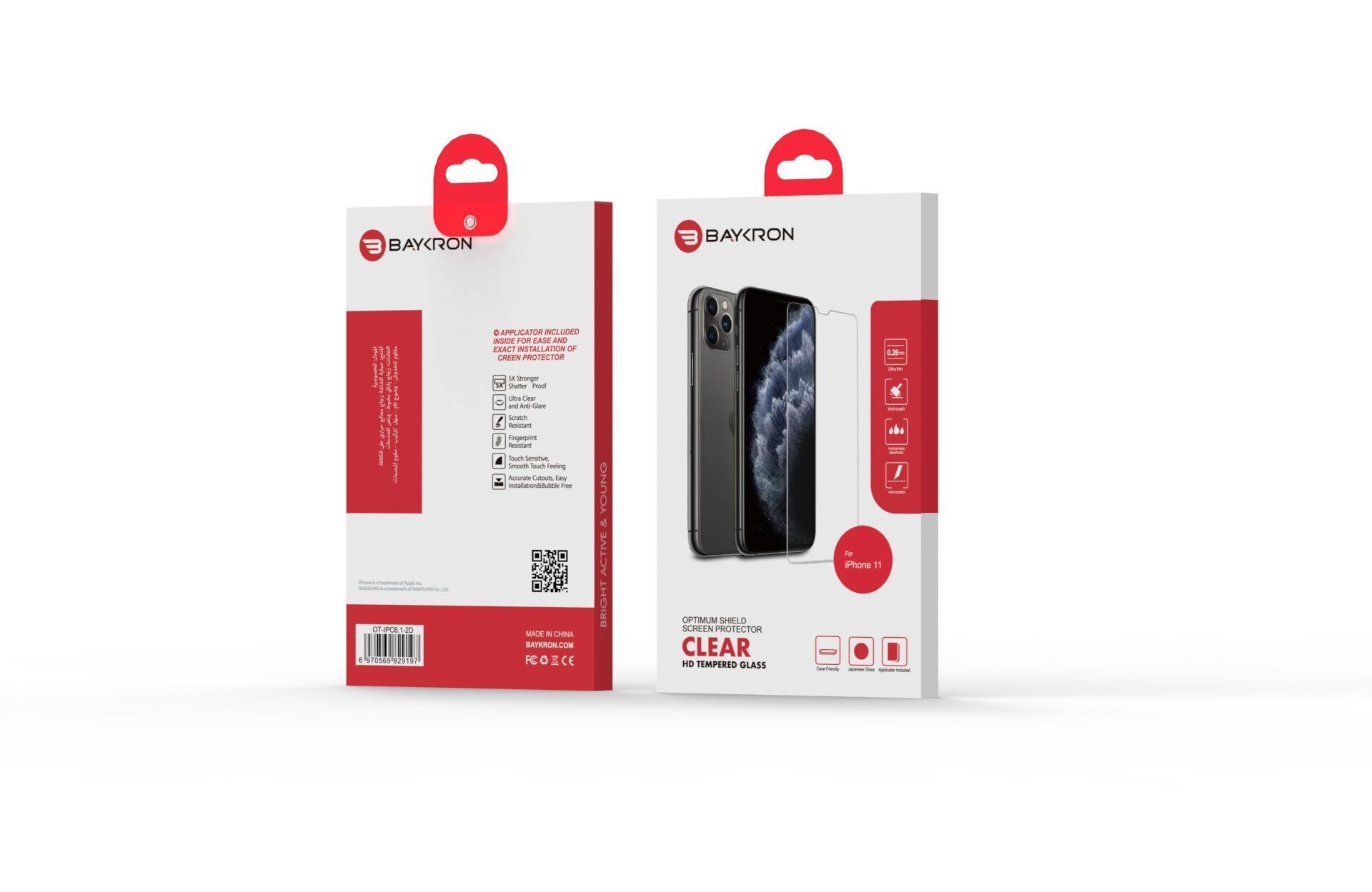 iPhone 11 Ultra-Slim CLEAR  HD Tempered Glass