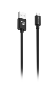 Baykron USB A to USB Type C Cable, 3A , 1.2 Meter,TPU, Black