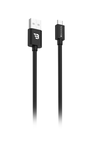 Baykron USB A to USB Type C Cable, 3A , 1.2 Meter,TPU, Black
