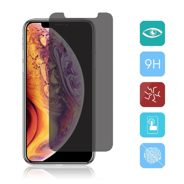 iPhone XR Ultra-Slim PRIVACY HD Tempered Glass